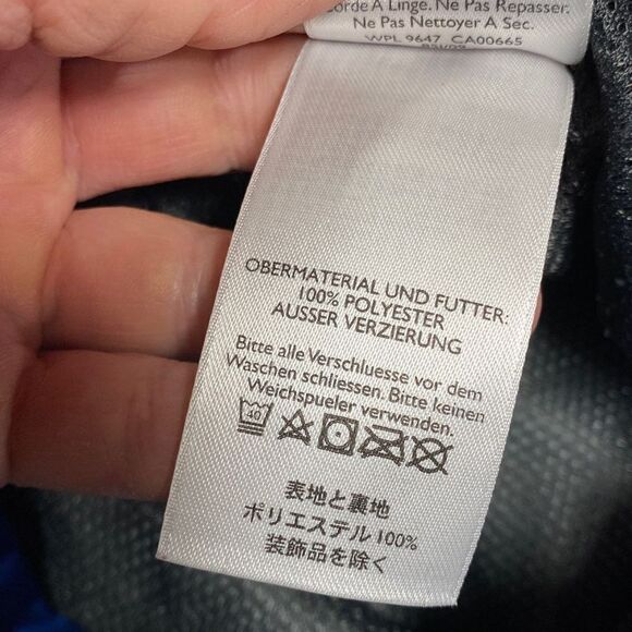 Eddie Bauer Blue Water Edge Light Weight Hooded Jacket Size Large - Picture 9 of 9